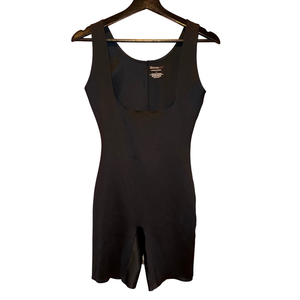 Skinnygirl Smoothers & Shapers Black Shaping WYOB‎ Bodysuit Size L